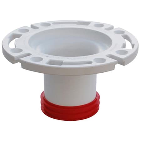 Cool Kitchen 888-GPM 3 in. PVC Push Tite Gasketed Closet Flange CO587703